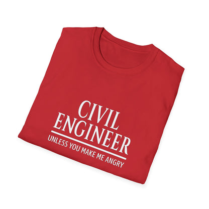 Unisex T-Shirt for Civil Engineer - Witty Design