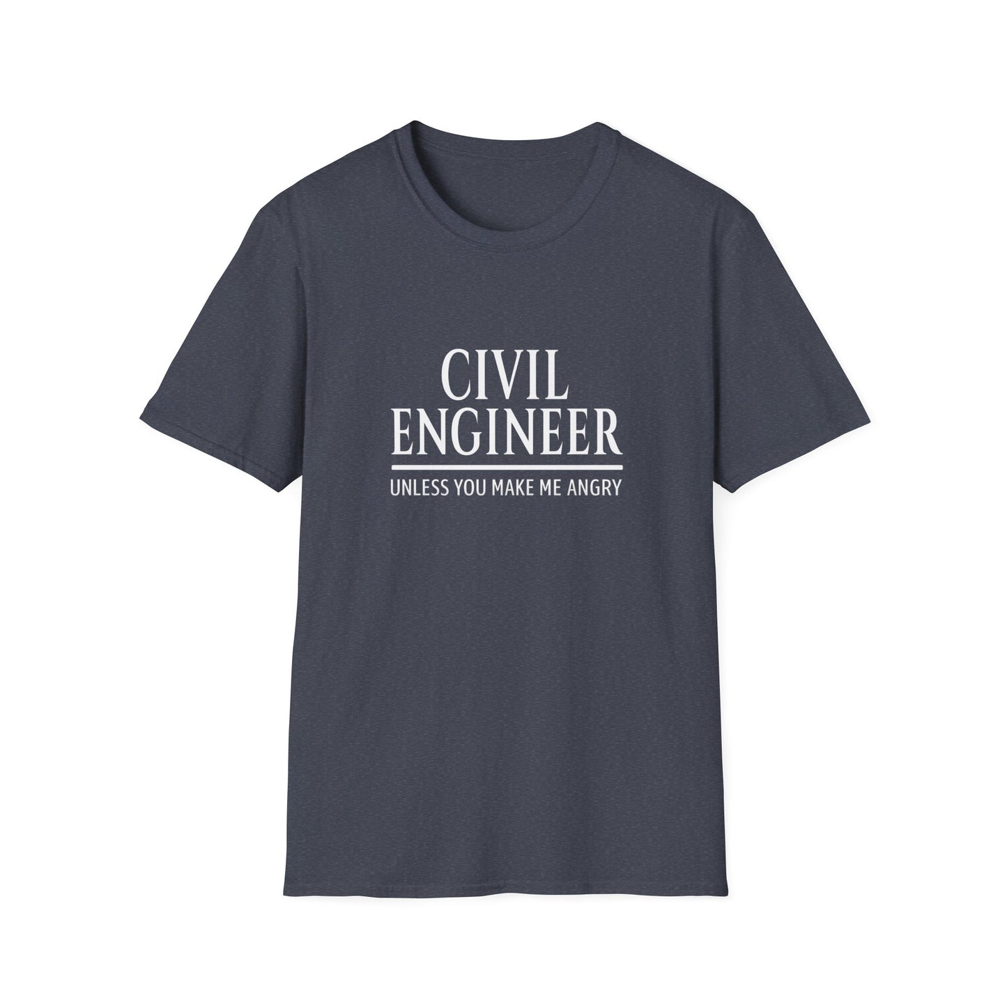 Unisex T-Shirt for Civil Engineer - Witty Design