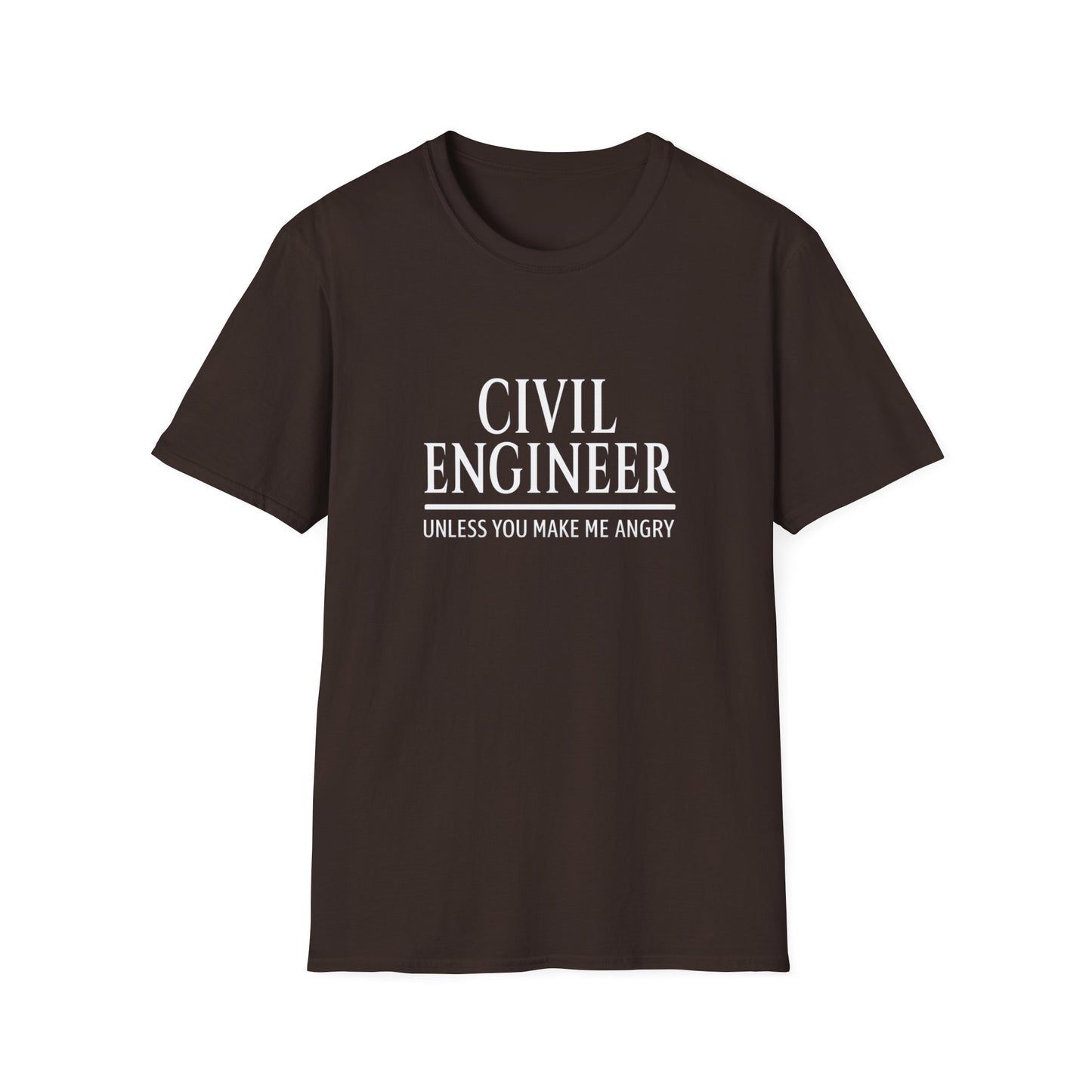Unisex T-Shirt for Civil Engineer - Witty Design