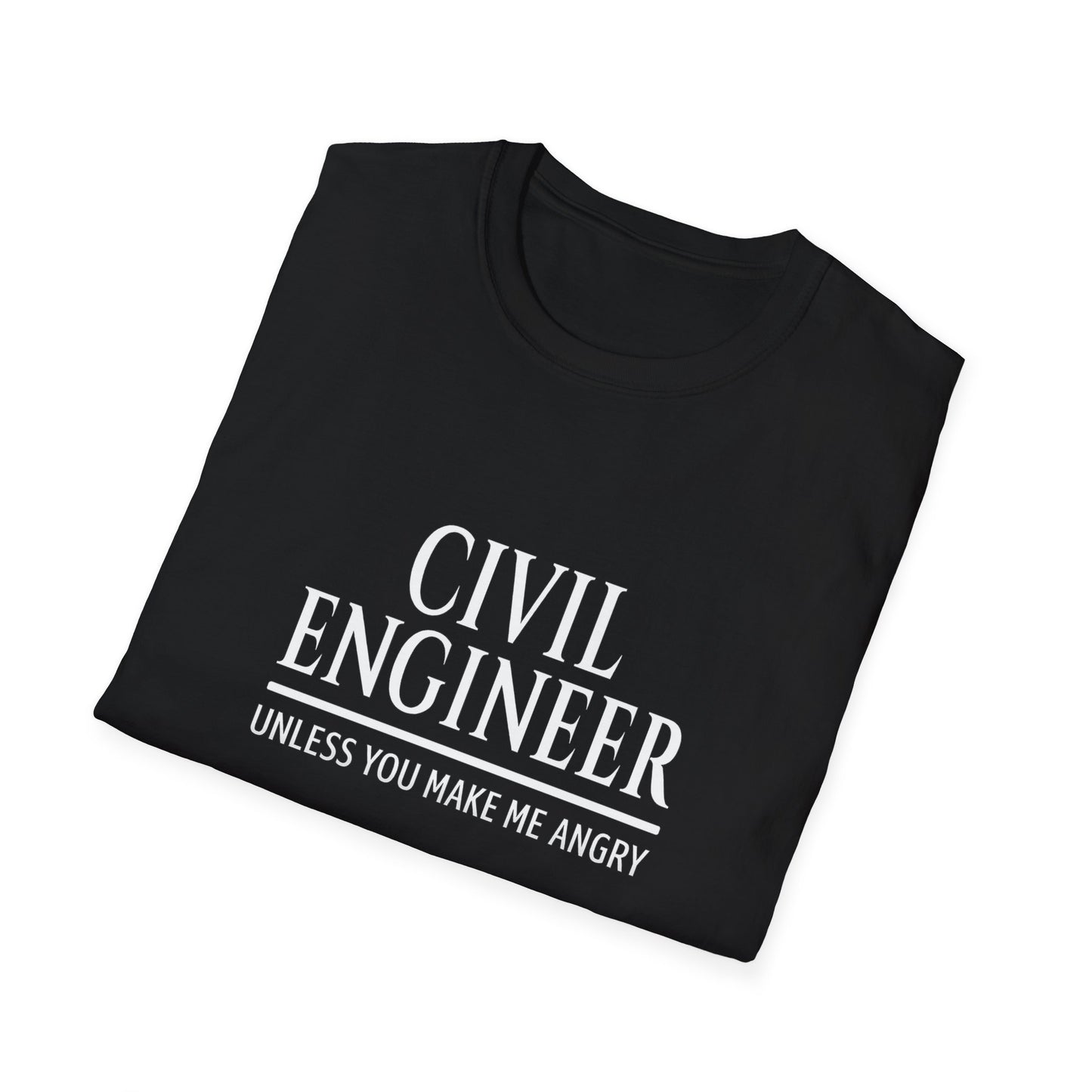 Unisex T-Shirt for Civil Engineer - Witty Design