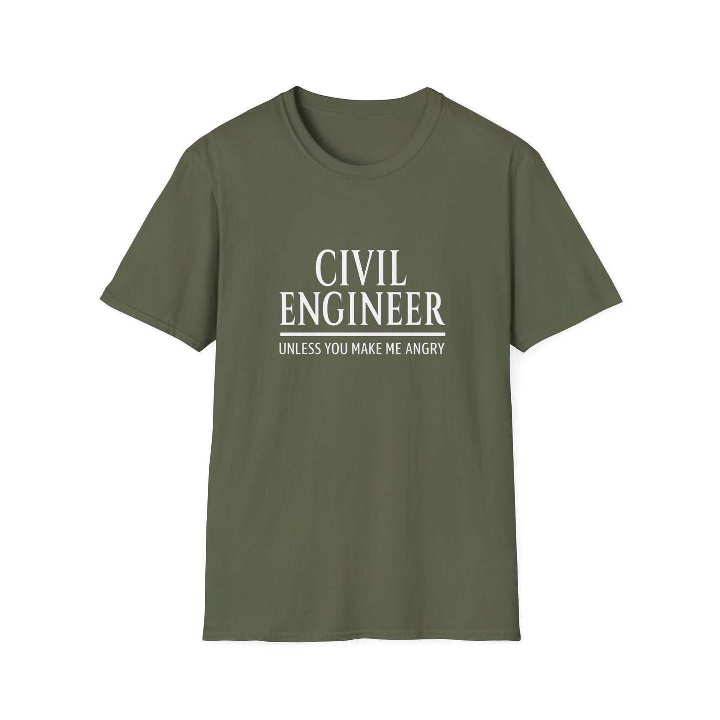 Unisex T-Shirt for Civil Engineer - Witty Design