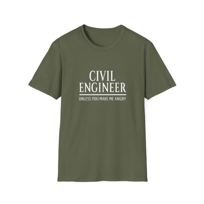 Unisex T-Shirt for Civil Engineer - Witty Design