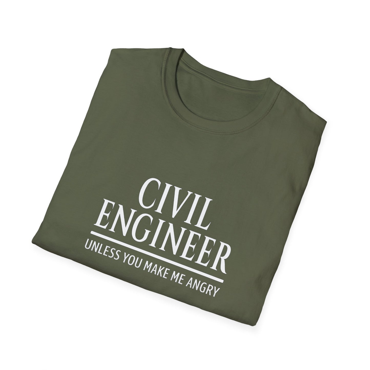 Unisex T-Shirt for Civil Engineer - Witty Design