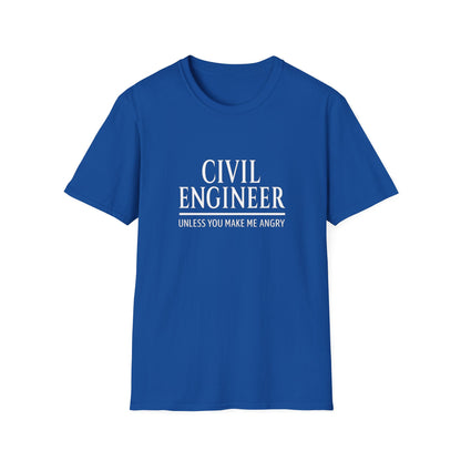 Unisex T-Shirt for Civil Engineer - Witty Design