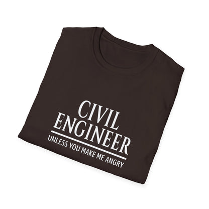 Unisex T-Shirt for Civil Engineer - Witty Design