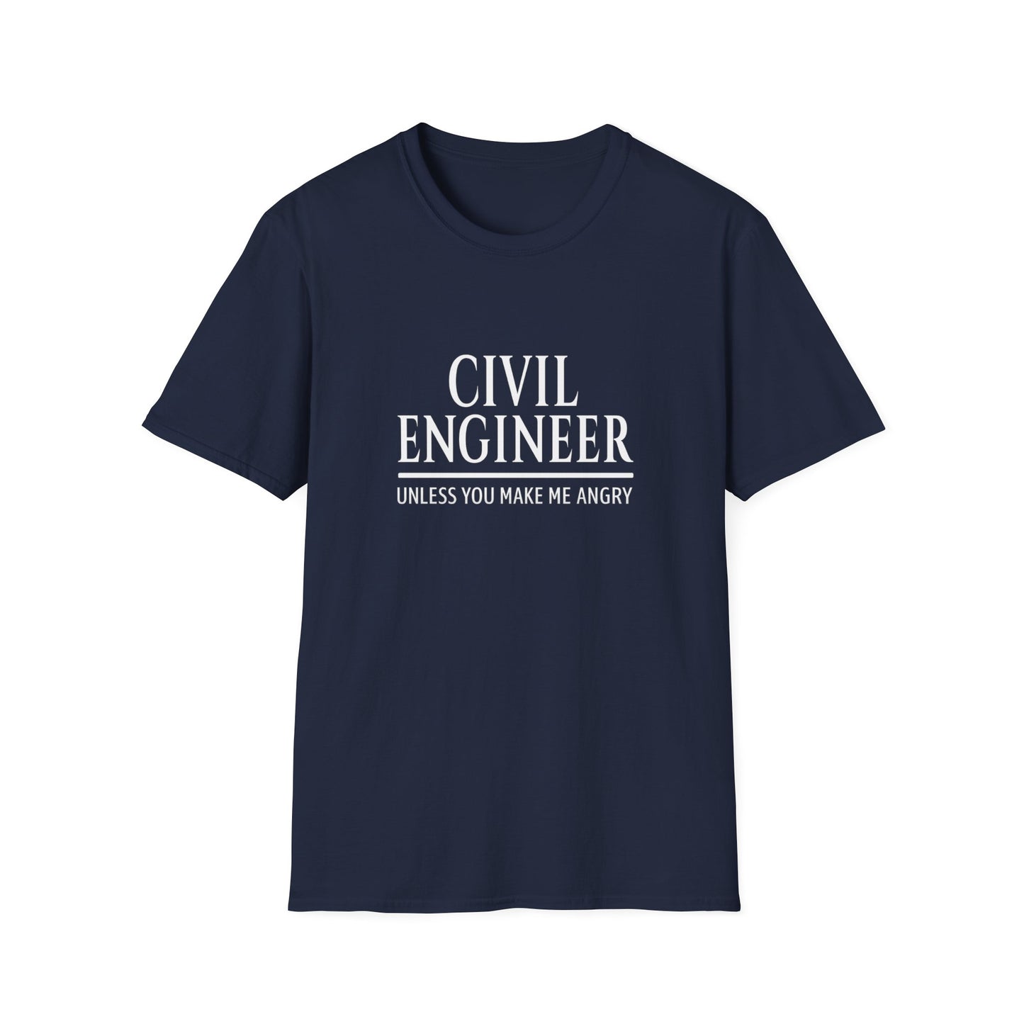 Unisex T-Shirt for Civil Engineer - Witty Design