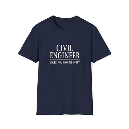 Unisex T-Shirt for Civil Engineer - Witty Design