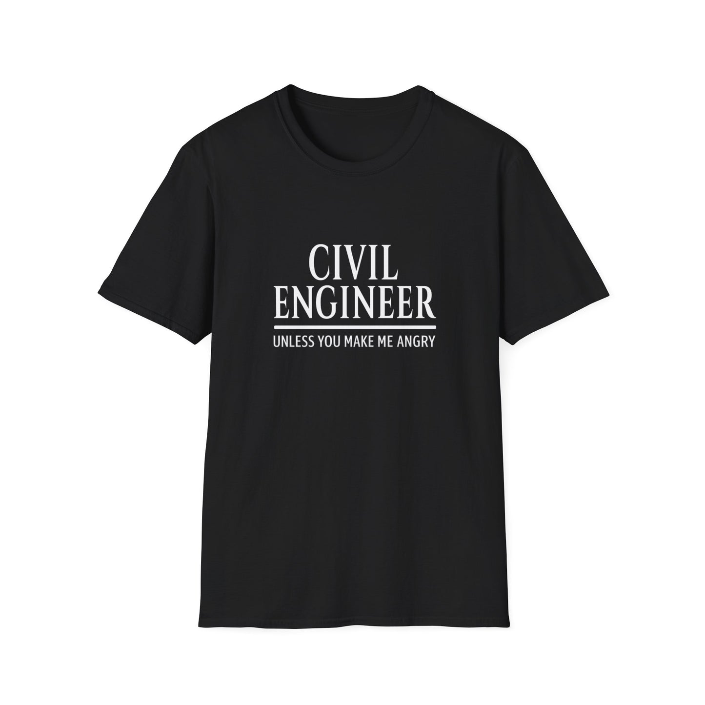 Unisex T-Shirt for Civil Engineer - Witty Design