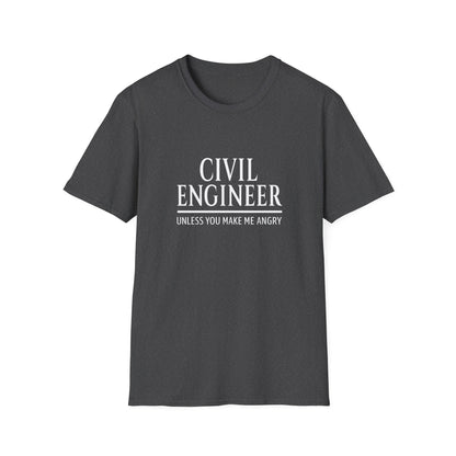 Unisex T-Shirt for Civil Engineer - Witty Design